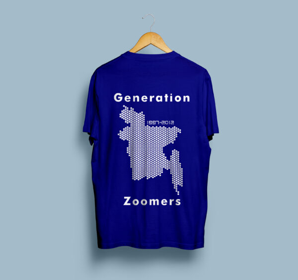 Gen Z T-shirt Blue