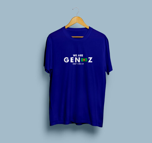 Gen Z T-shirt Blue - Image 6